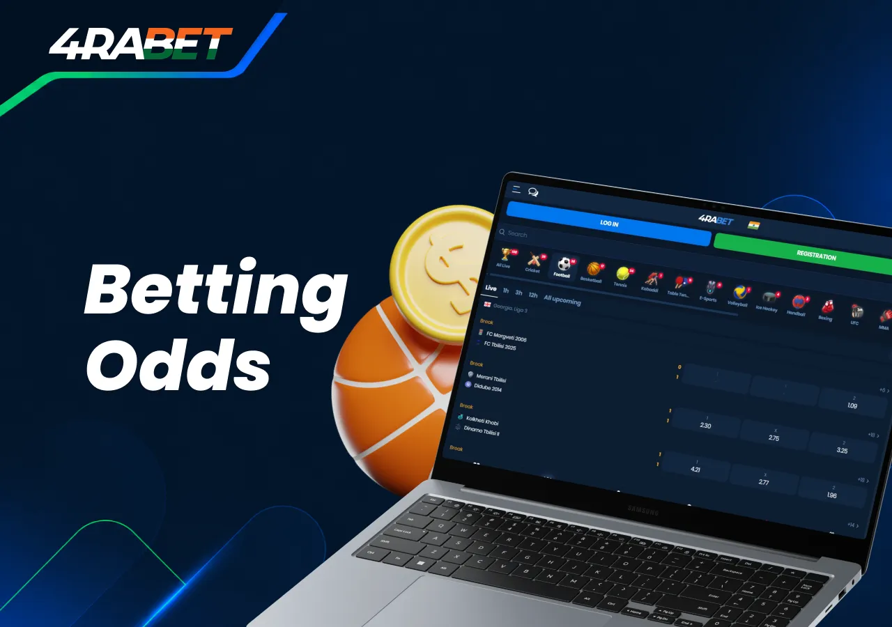 Betting odds are formed based on the market and players in India.